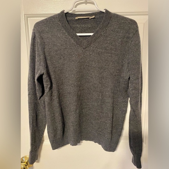 Stile Di Vita Merino Wool V Neck Sweater Size Small - Picture 1 of 4